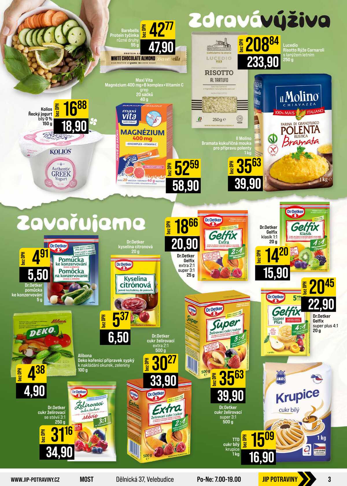 JIP Cash & Carry Brno, Praha, Ostrava, Jilemnice, Pardubice, Ostrava, Karlovy Vary, Olomouc a Zlín od 12.8. do 18.8.2026 strana 3