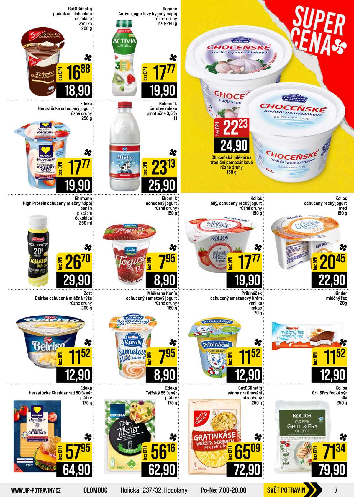 JIP Cash & Carry Brno, Praha, Ostrava, Jilemnice, Pardubice, Ostrava, Karlovy Vary, Olomouc a Zlín od 12.8. do 18.8.2026 strana 7