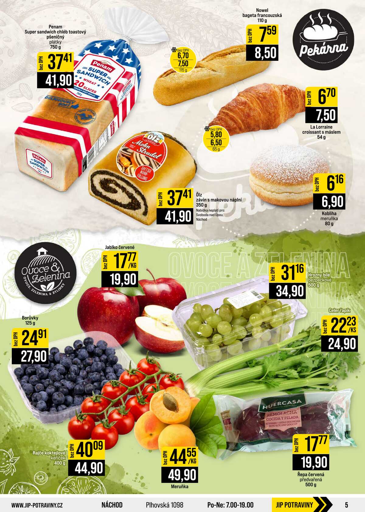 JIP Cash & Carry České Budějovice, Most, Náchod, Polička, Sušice a Svoboda nad Úpou od 12.8. do 18.8.2026 strana 5