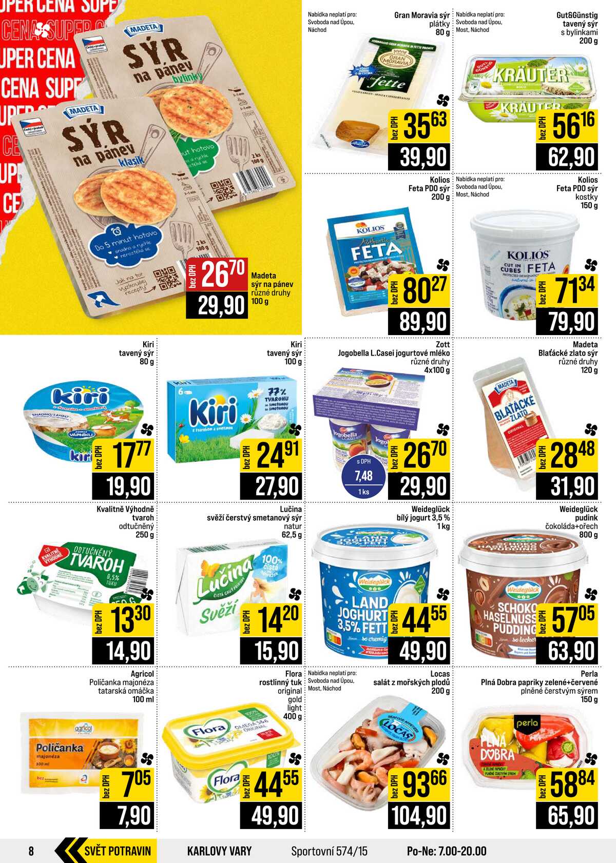 JIP Cash & Carry České Budějovice, Most, Náchod, Polička, Sušice a Svoboda nad Úpou od 12.8. do 18.8.2026 strana 8