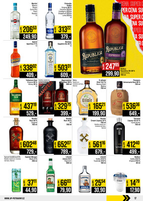 JIP Cash & Carry České Budějovice, Most, Náchod, Polička, Sušice a Svoboda nad Úpou od 12.8. do 18.8.2026