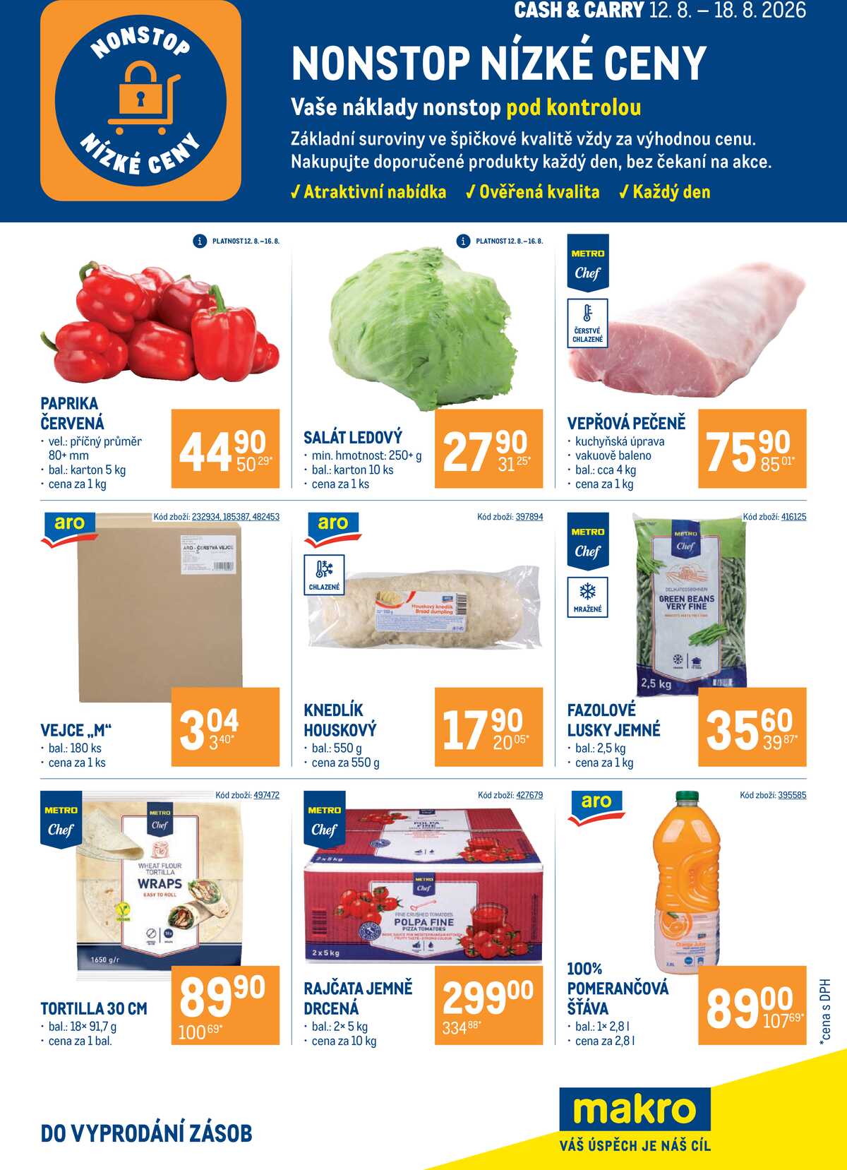 MAKRO Nonstop nízké ceny  strana 1