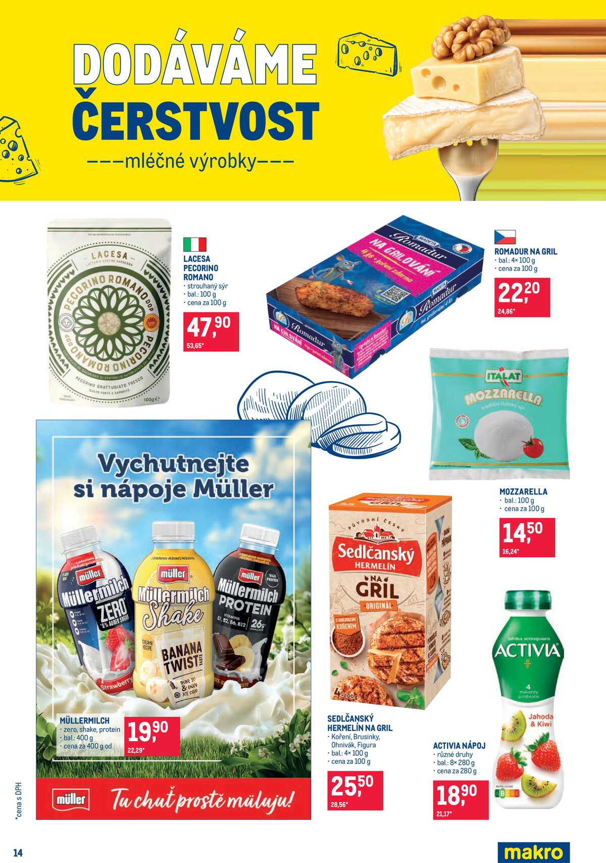 MAKRO Pro milovníky jídla do 25.8. strana 14