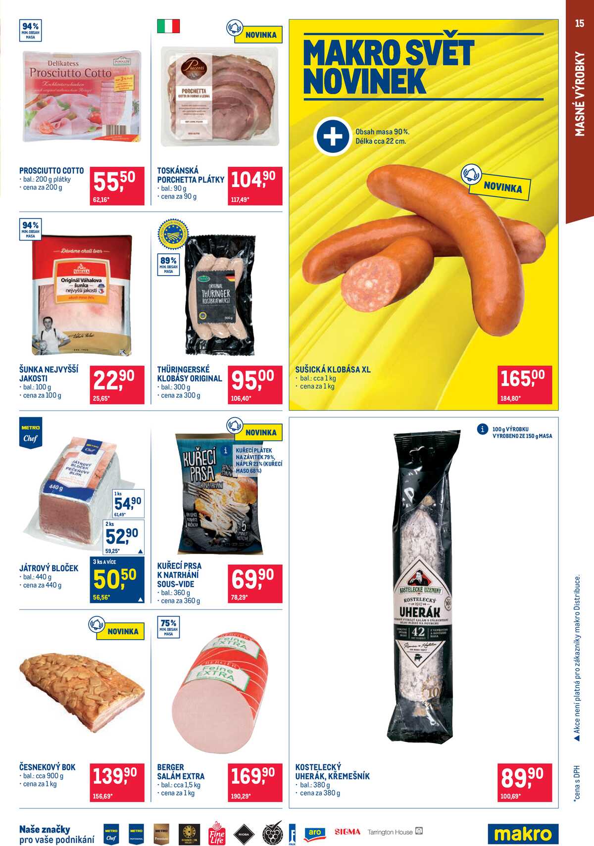 MAKRO Pro milovníky jídla do 25.8. strana 15