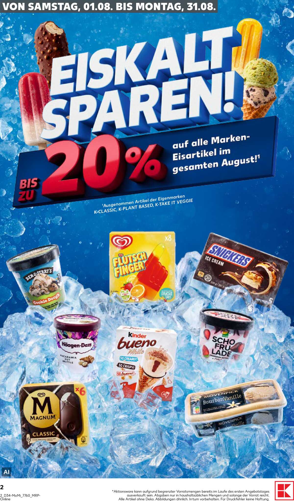 Leták Kaufland Německo 17.8.-19.8.2026 strana 2