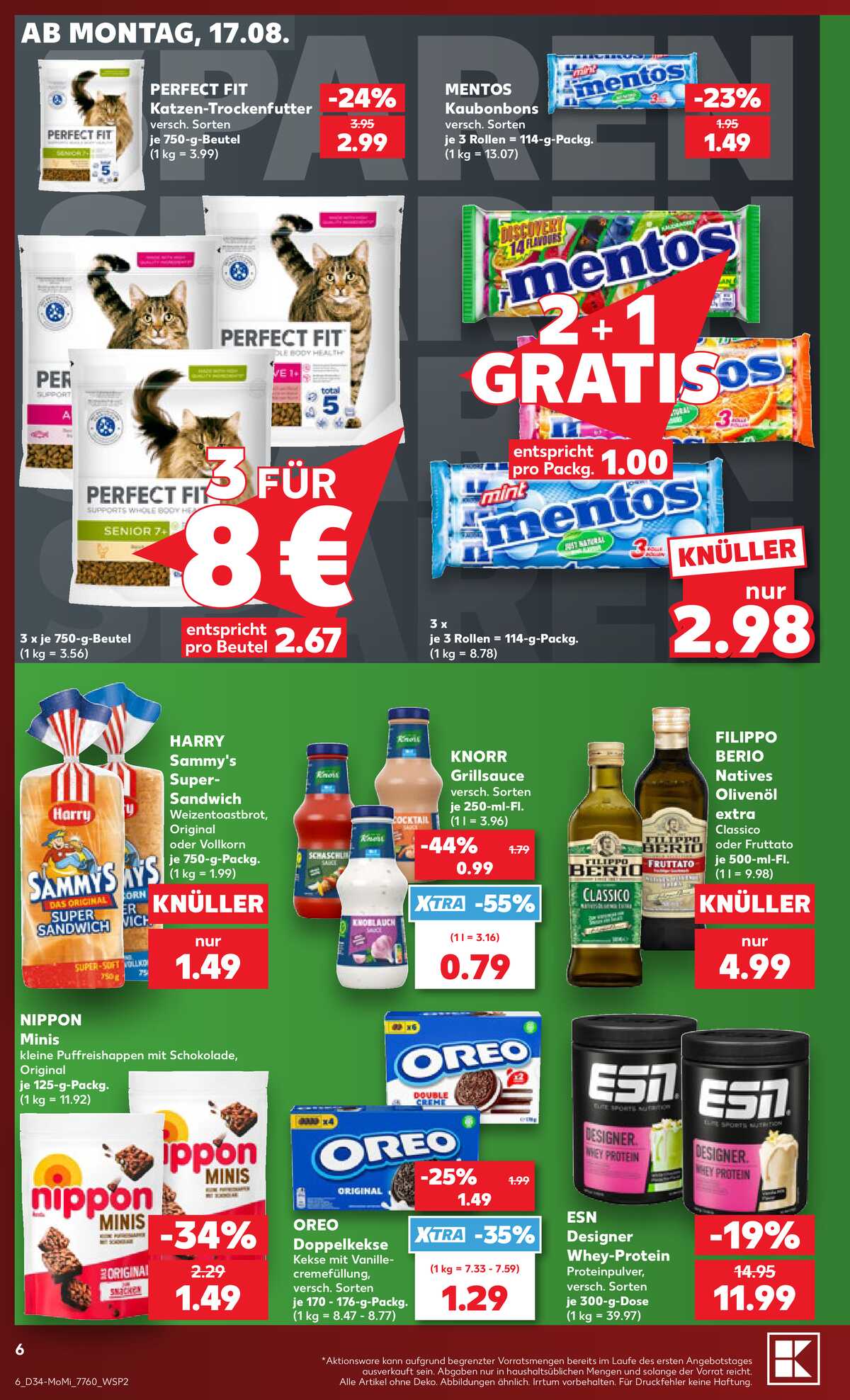Leták Kaufland Německo 17.8.-19.8.2026 strana 6