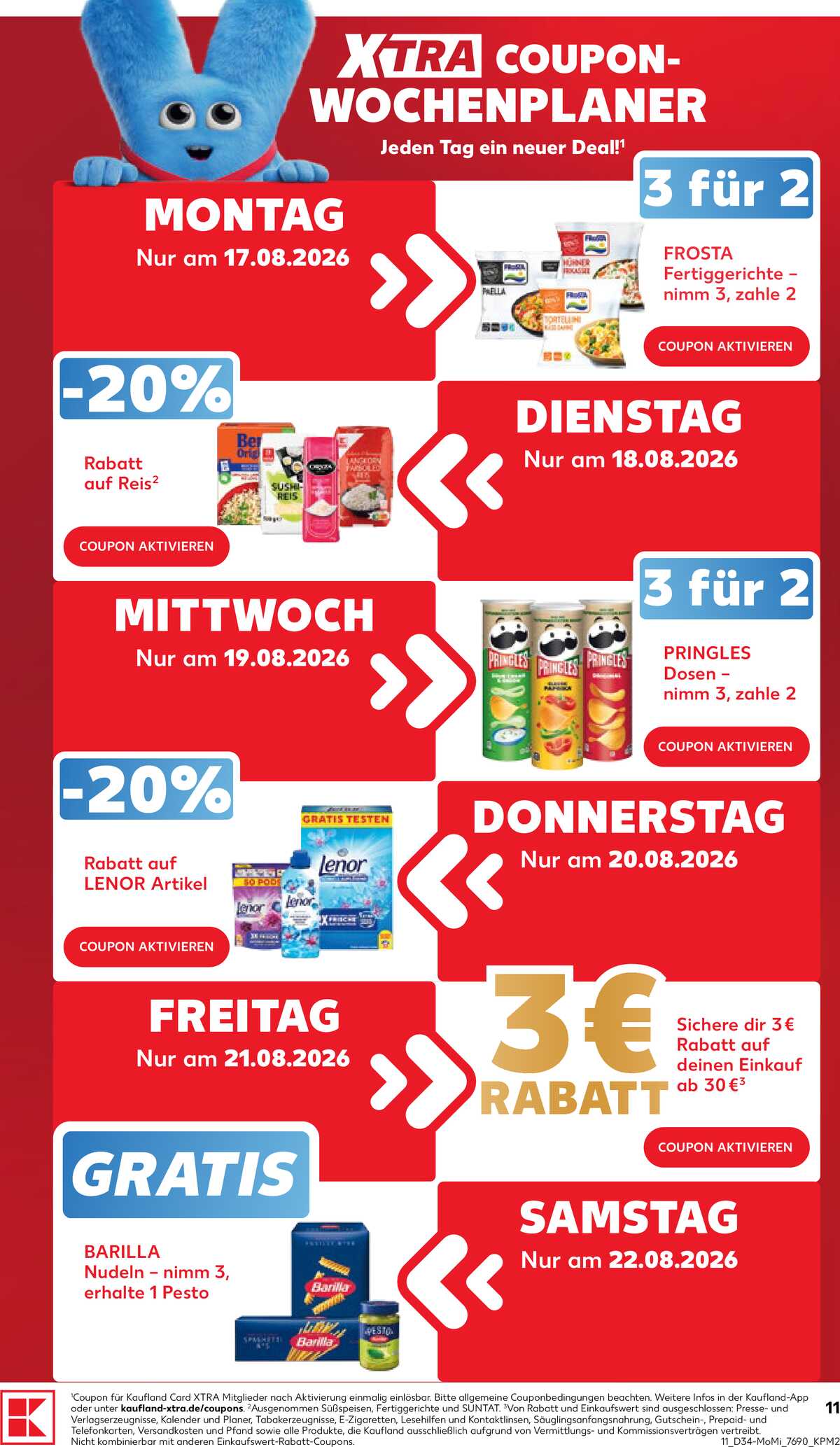 Leták Kaufland Německo 17.8.-19.8.2026 strana 11