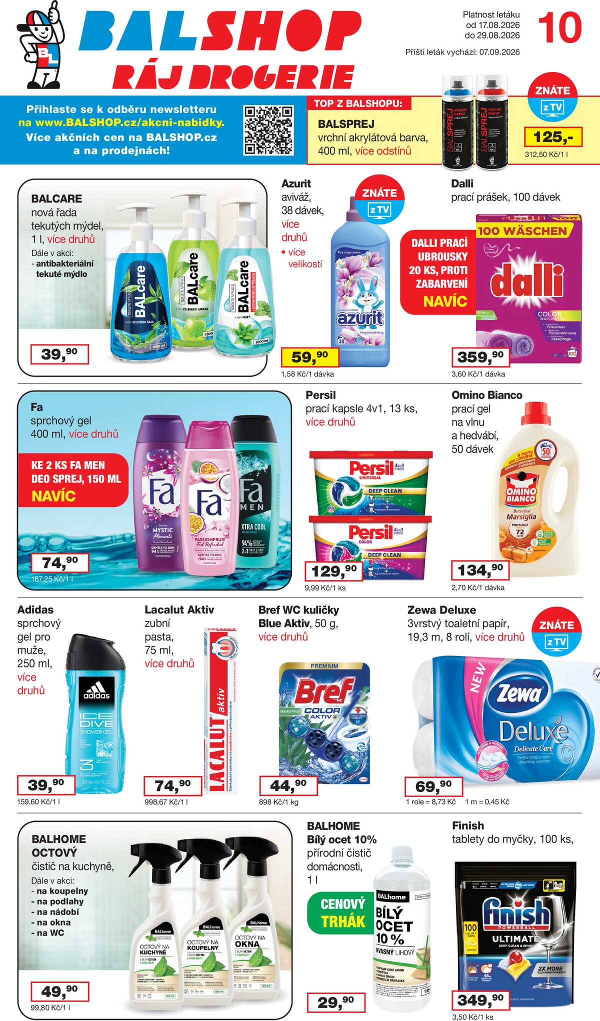 Ráj drogerie od 17.8. do 29.8.2026 strana 1