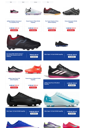 Intersport Kopačky a míče - 14. 8. 2026