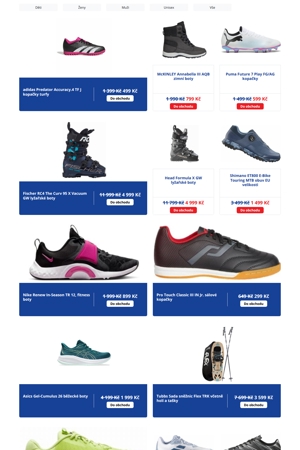 Intersport Boty - 14. 8. 2026