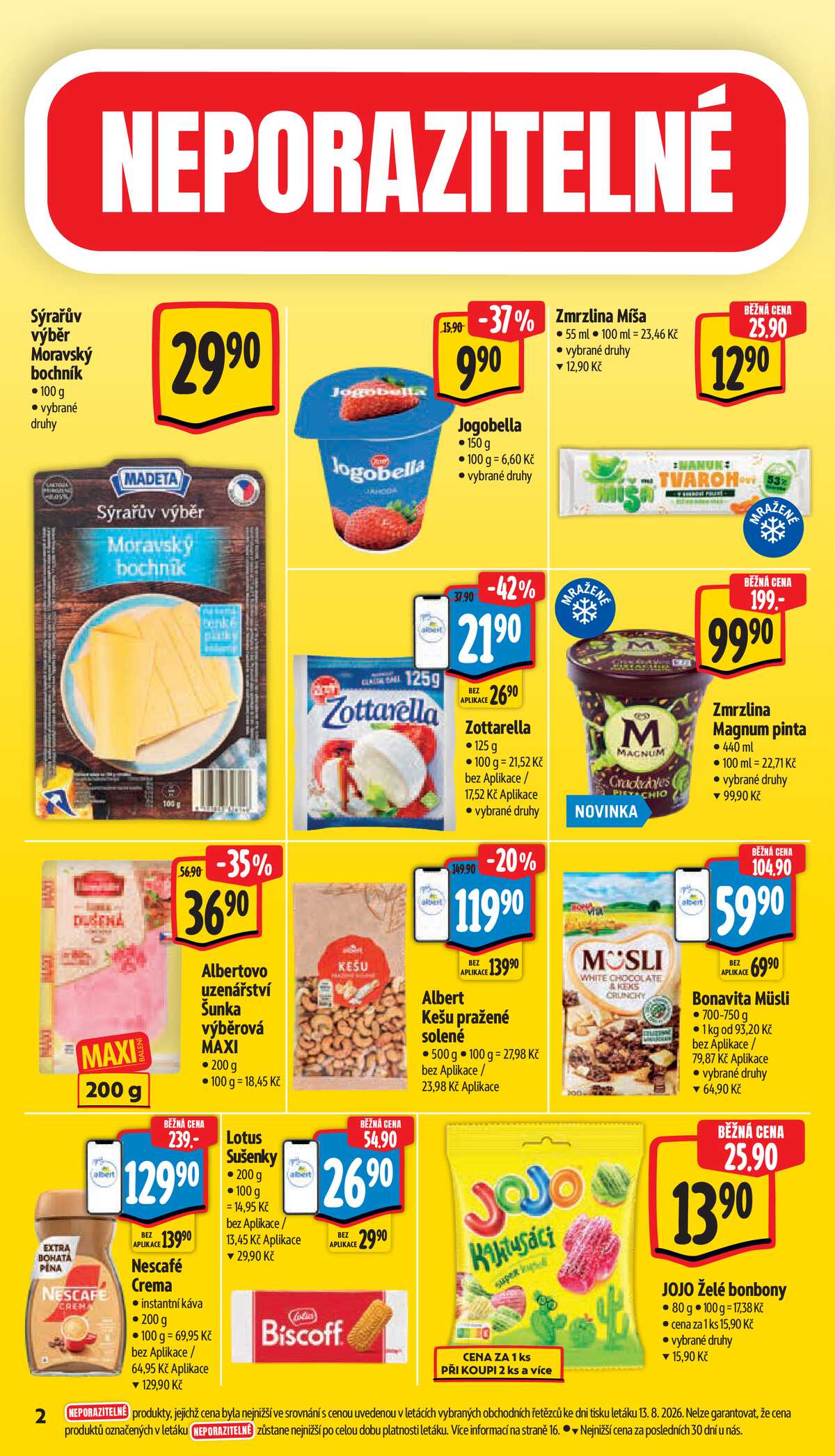 Albert Supermarket od 19.8. do 25.8.2026 strana 2