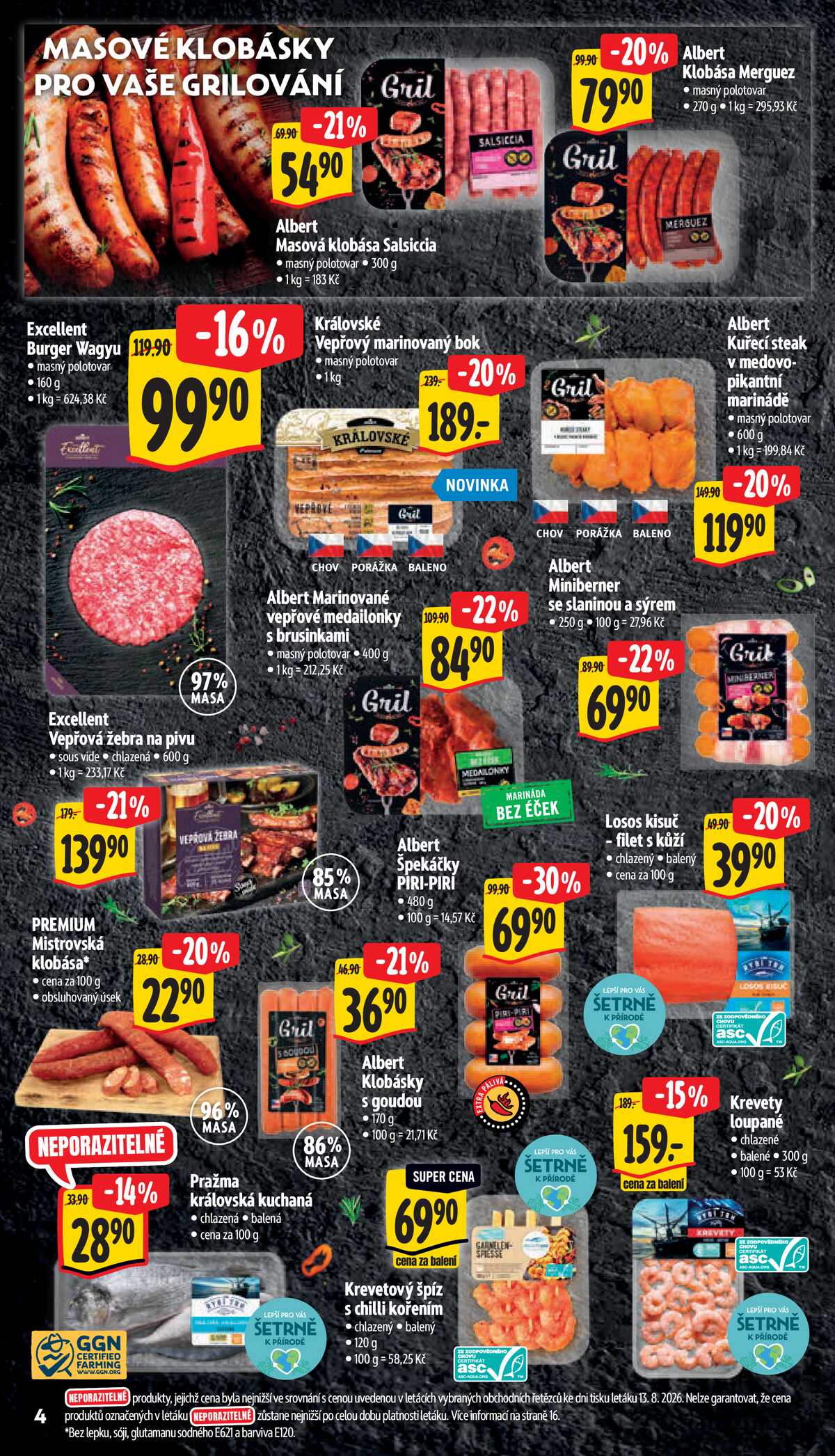 Albert Supermarket od 19.8. do 25.8.2026 strana 4