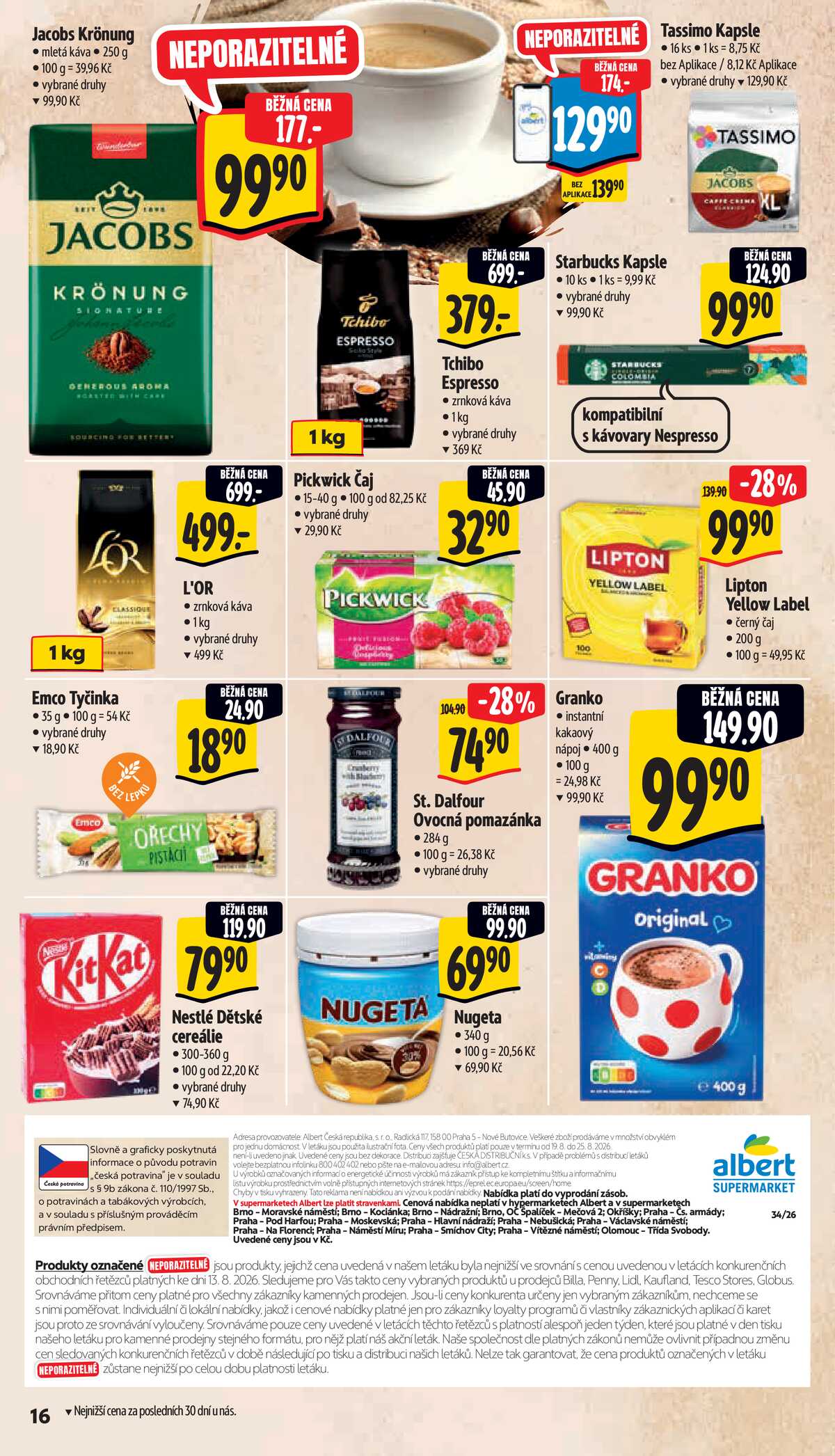 Albert Supermarket od 19.8. do 25.8.2026 strana 22