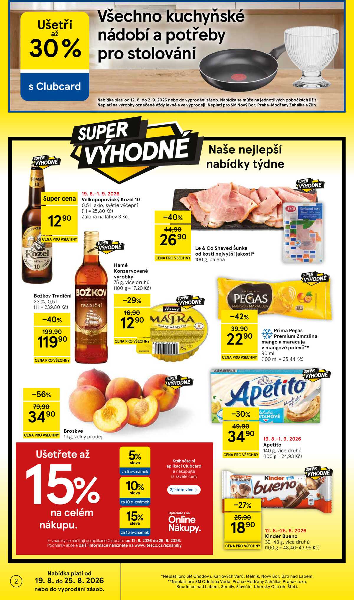 Tesco supermarkety od 19.8. do 25.8.2026 strana 2