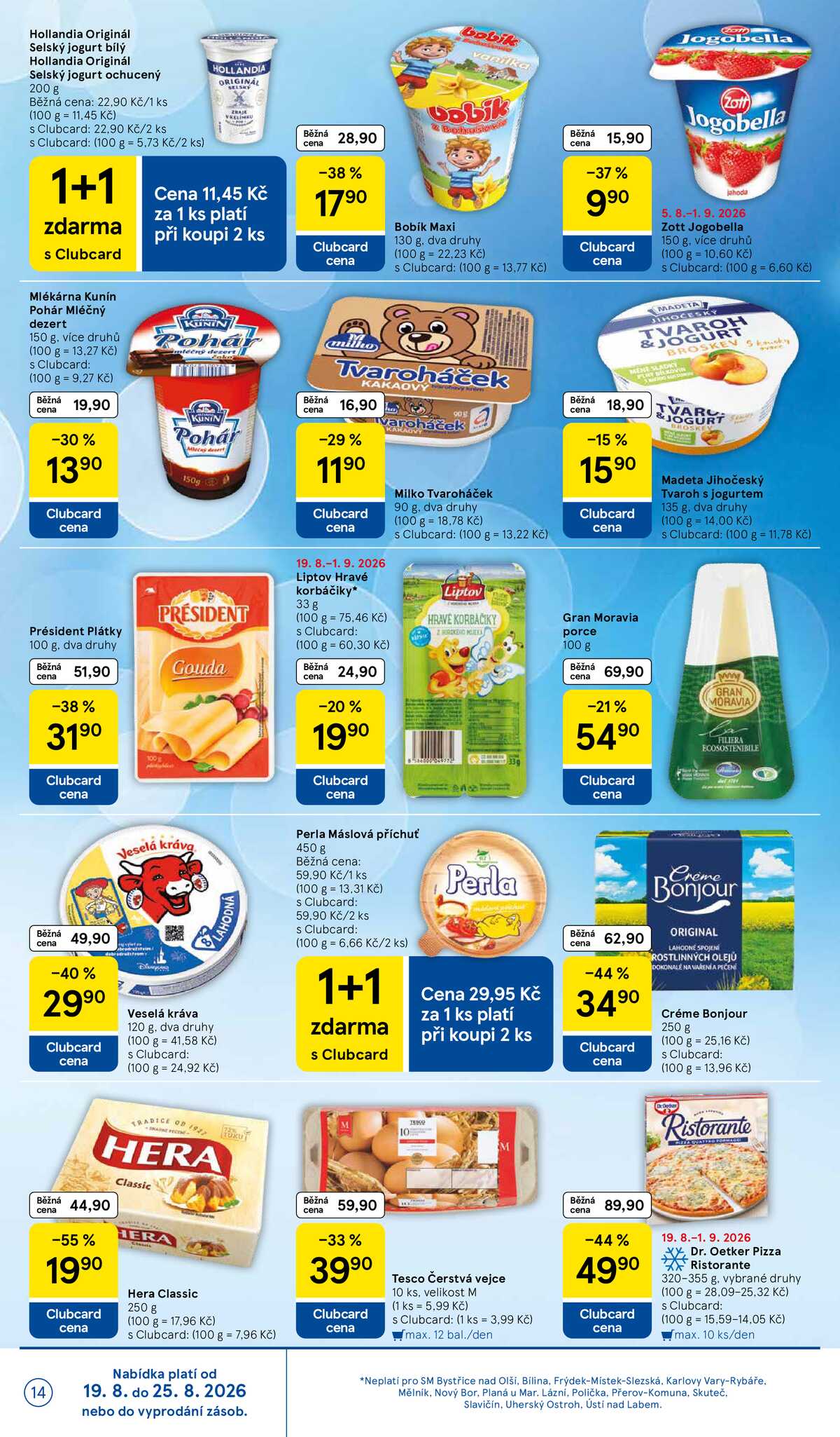 Tesco supermarkety od 19.8. do 25.8.2026 strana 14