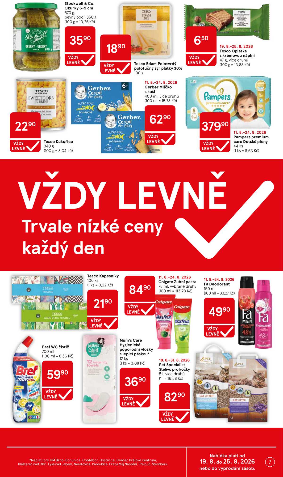Tesco hypermarkety od 19.8. do 25.8.2026 strana 7