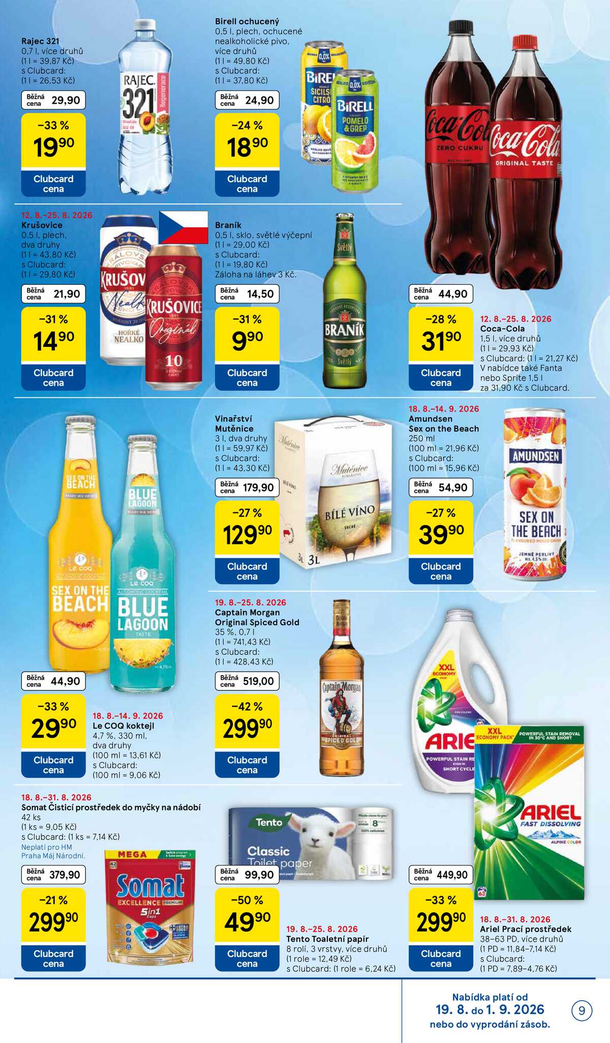 Tesco hypermarkety od 19.8. do 25.8.2026 strana 9