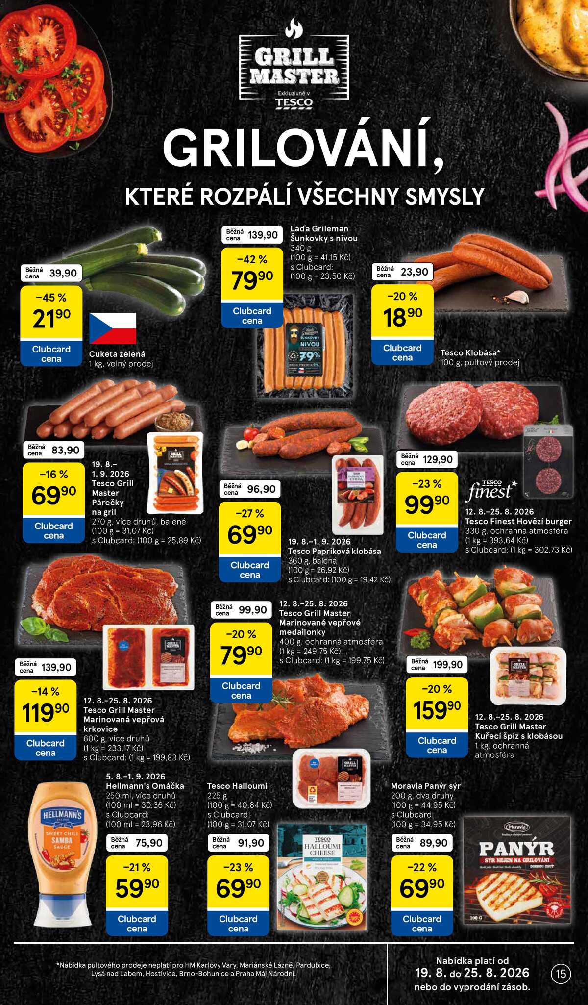 Tesco hypermarkety od 19.8. do 25.8.2026 strana 15
