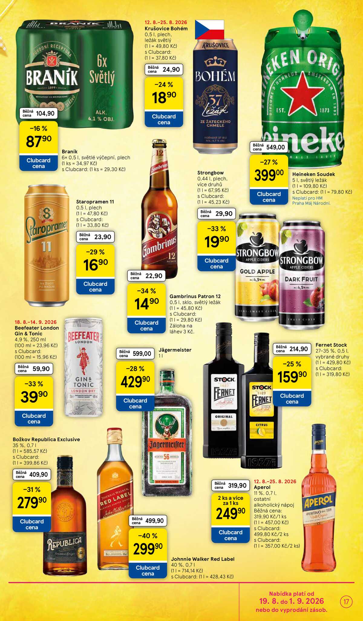 Tesco hypermarkety od 19.8. do 25.8.2026 strana 17