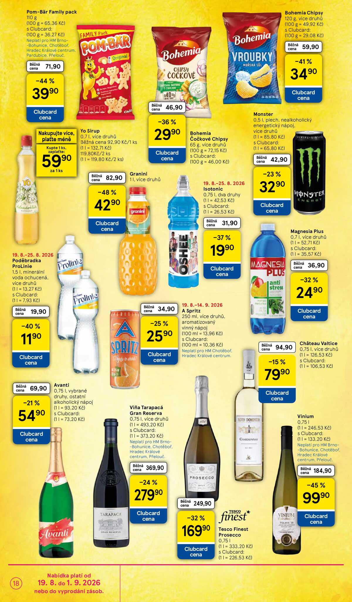 Tesco hypermarkety od 19.8. do 25.8.2026 strana 18