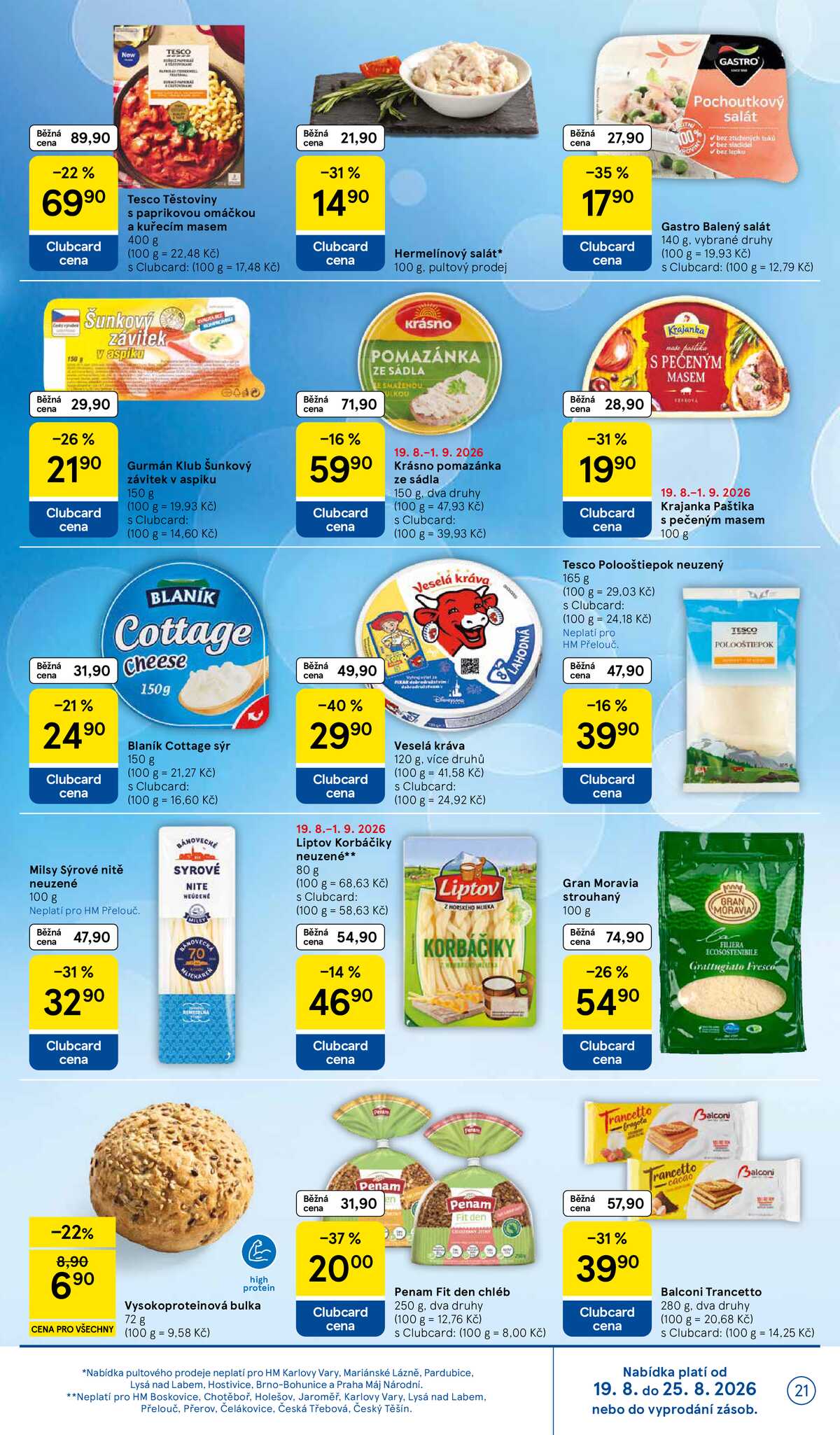 Tesco hypermarkety od 19.8. do 25.8.2026 strana 21