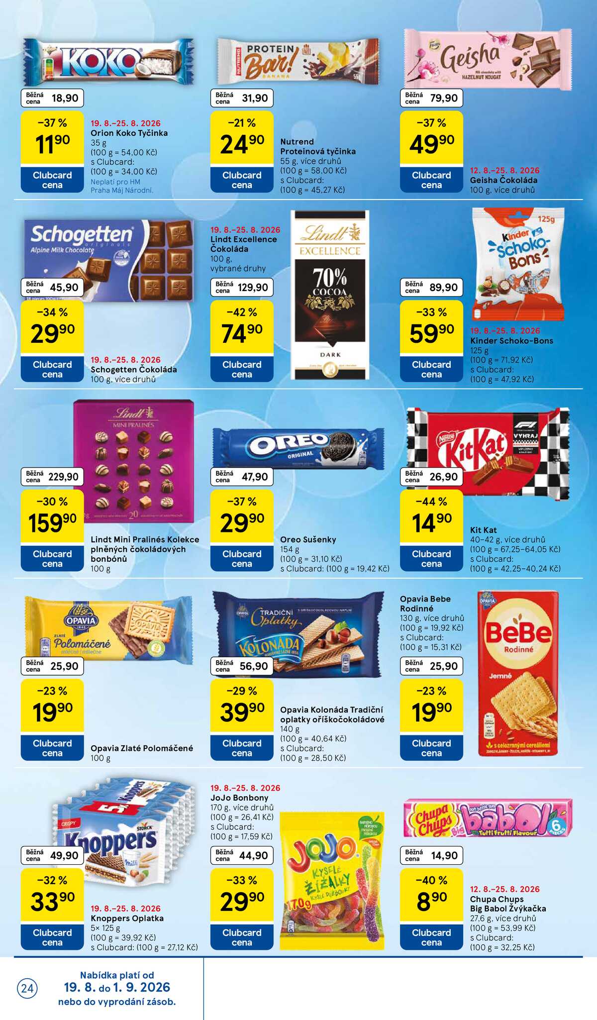 Tesco hypermarkety od 19.8. do 25.8.2026 strana 24