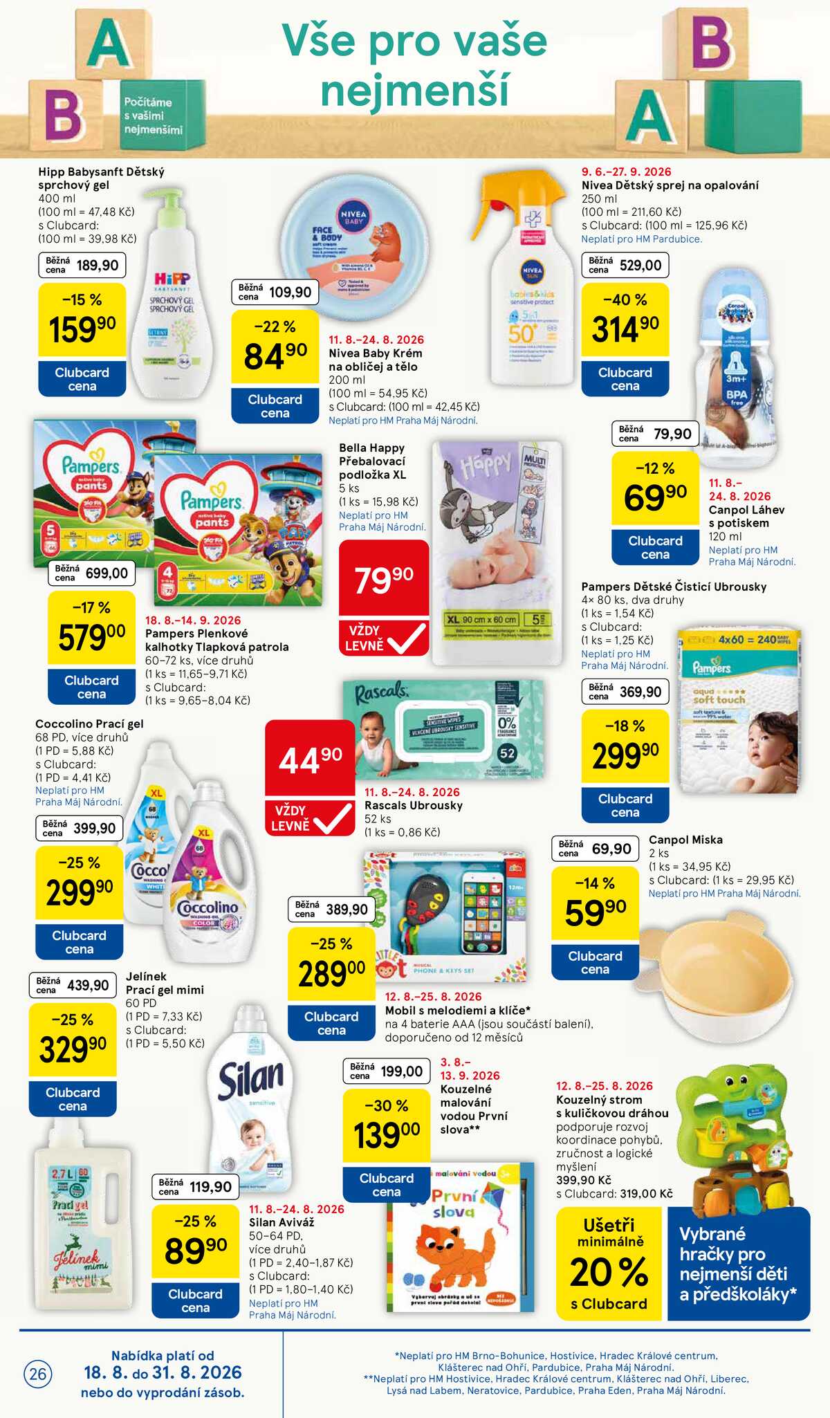 Tesco hypermarkety od 19.8. do 25.8.2026 strana 26