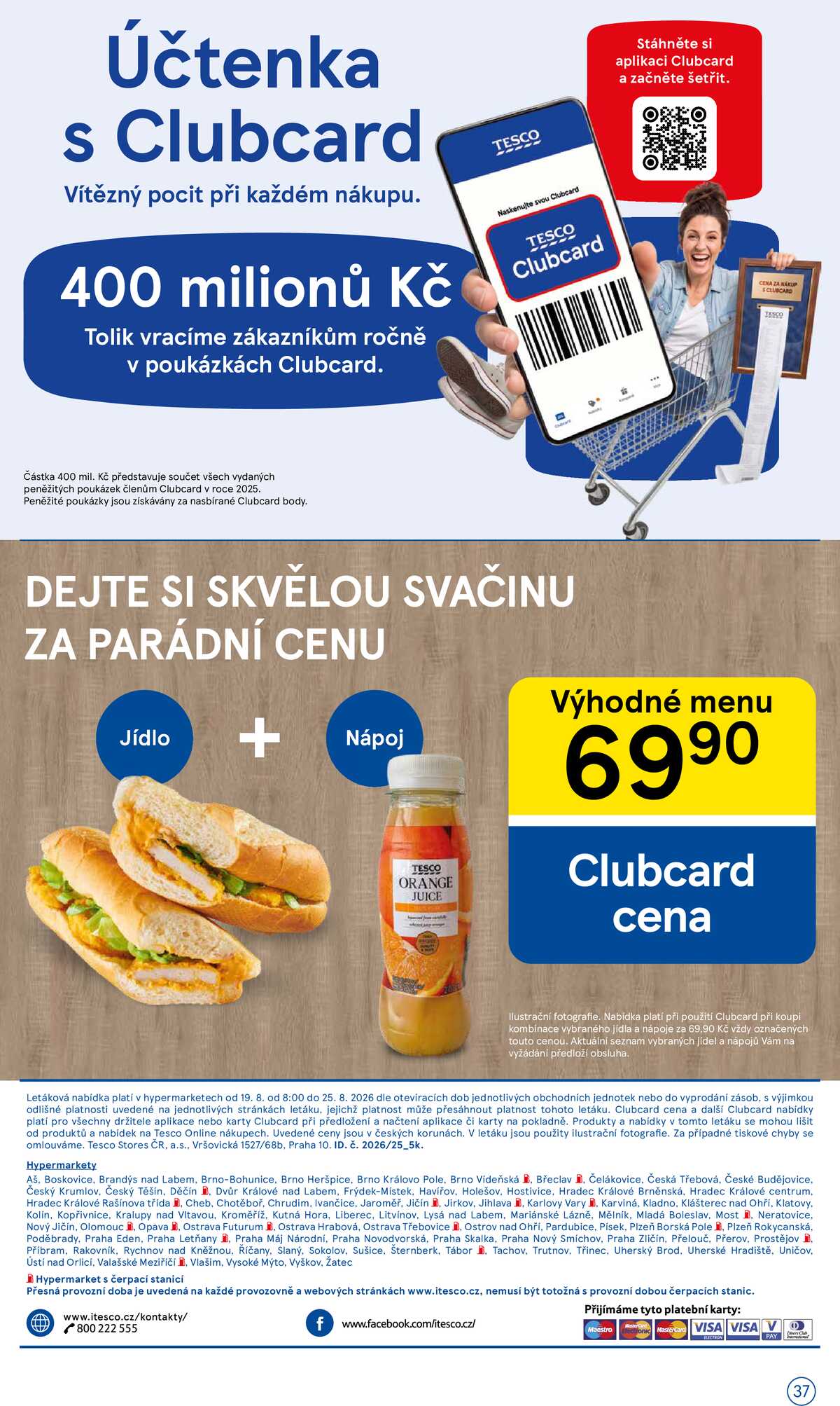 Tesco hypermarkety od 19.8. do 25.8.2026 strana 37
