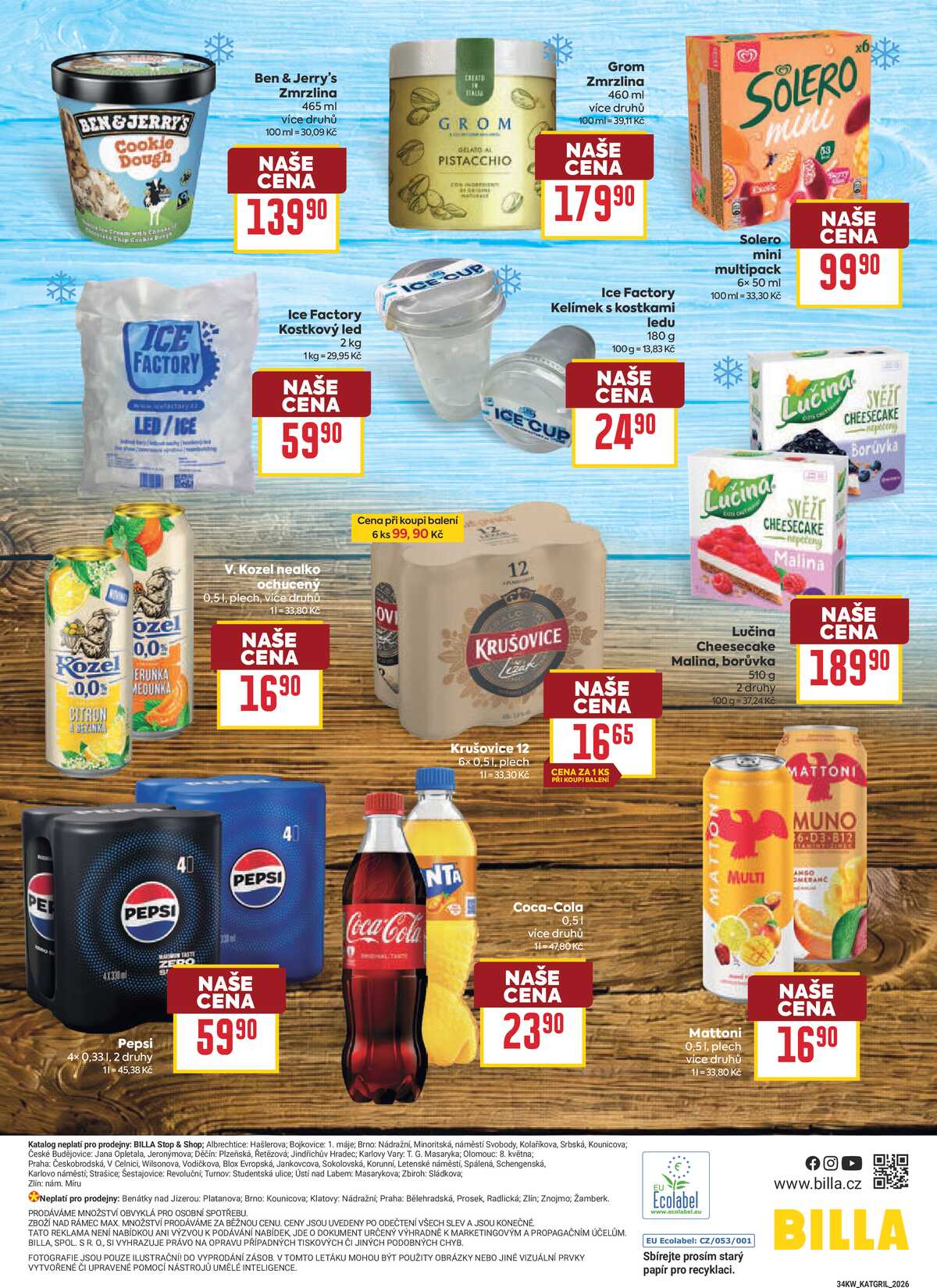 Billa katalog Gril od 19.8. do 8.9.2026 strana 14