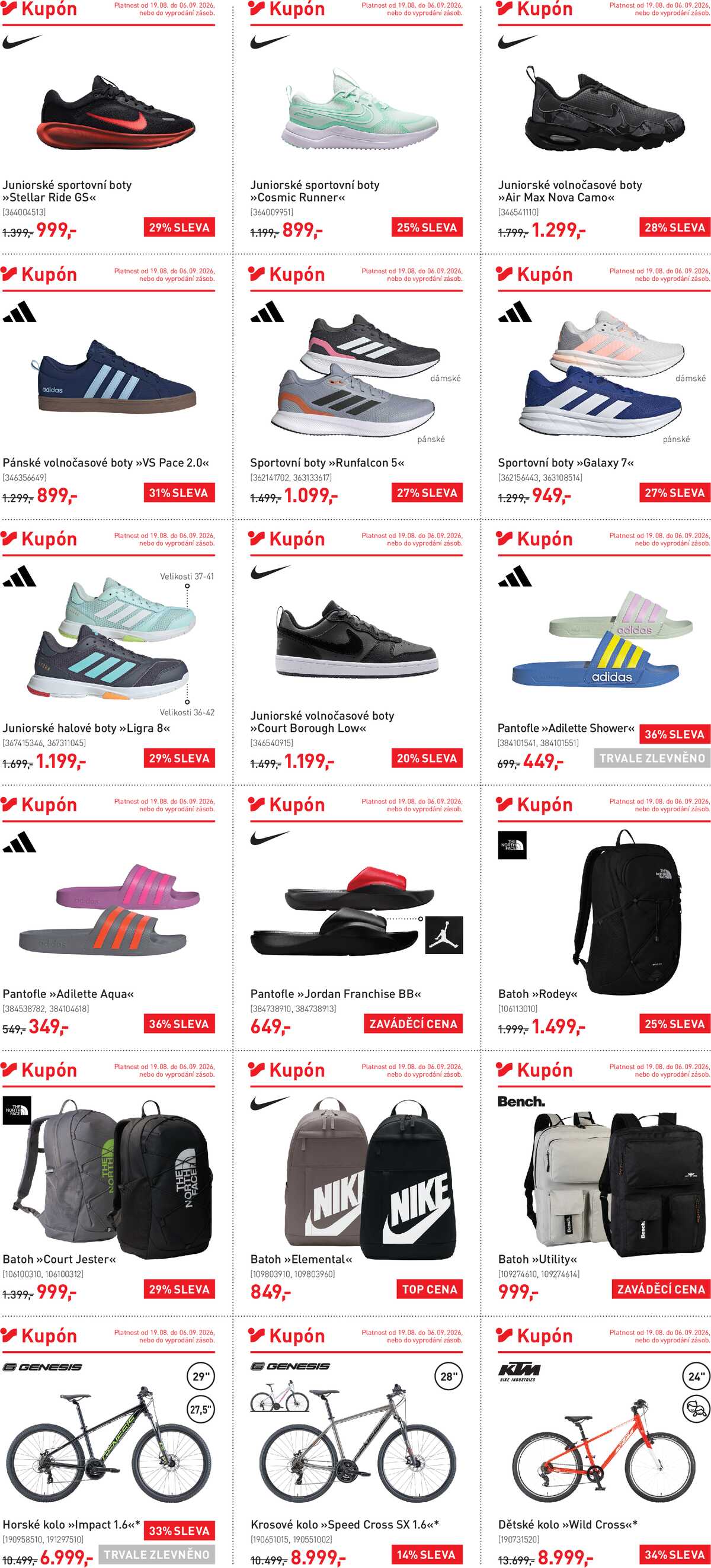 Intersport  od 19.8. do 6.9.2026 strana 2