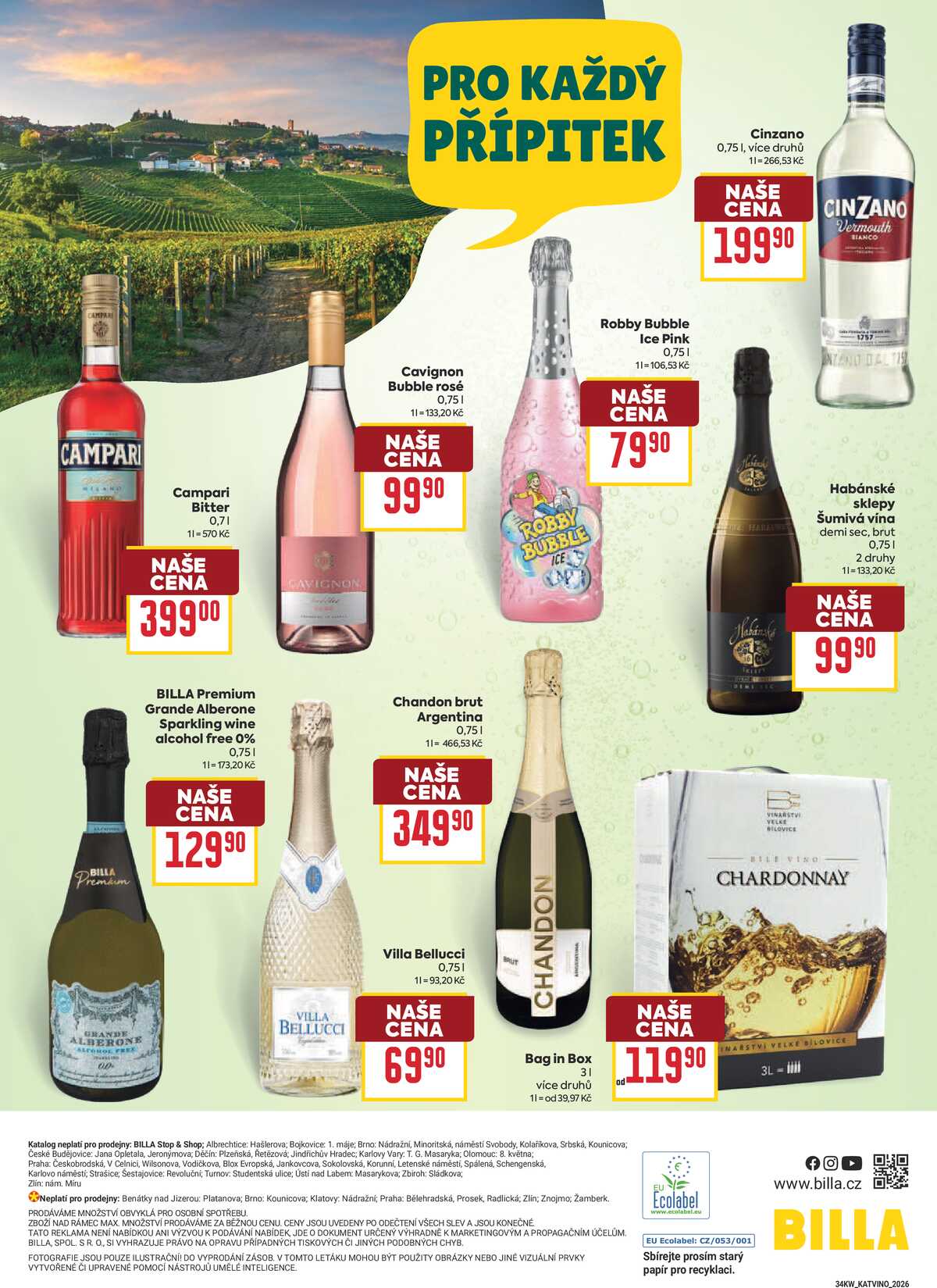 Billa katalog Víno od 19.8. do 8.9.2026 strana 8