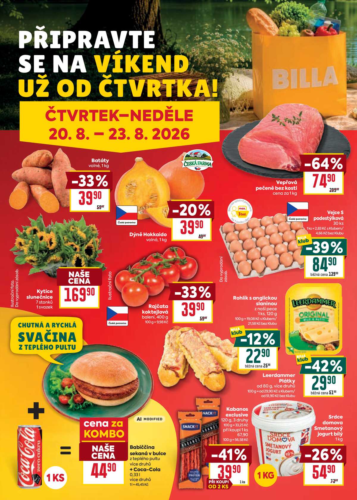 BILLA od 19.8. do 25.8.2026 strana 28
