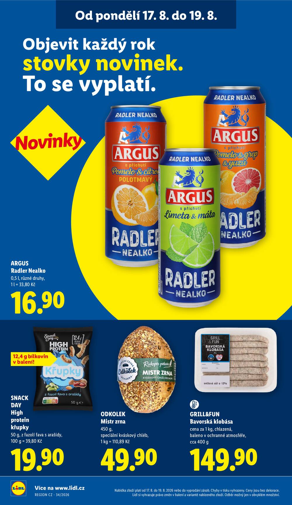 Lidl od 17.8. do 19.8.2026