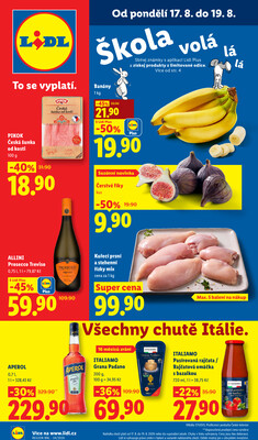 Lidl od 17.8. do 19.8.2026