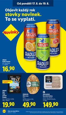 Lidl od 17.8. do 19.8.2026