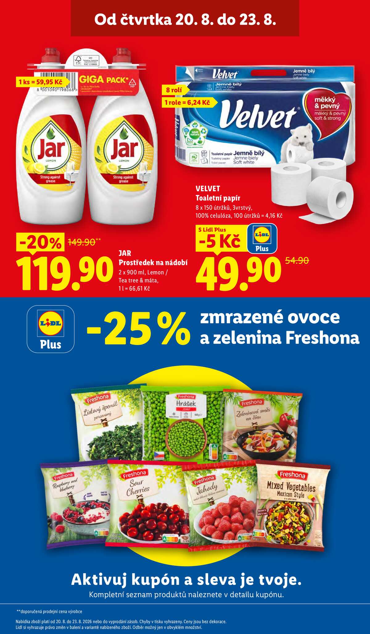 Lidl Čtvrtek od 20.8. do 23.8.2026 strana 3