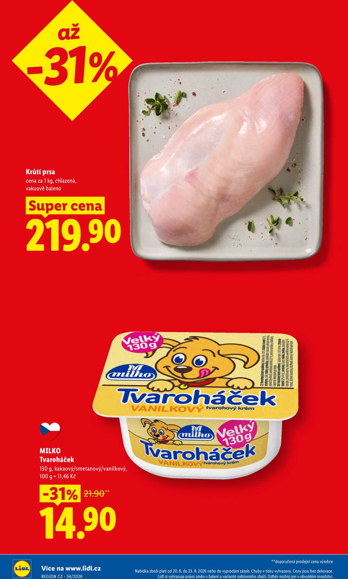 Lidl Čtvrtek od 20.8. do 23.8.2026 strana 10