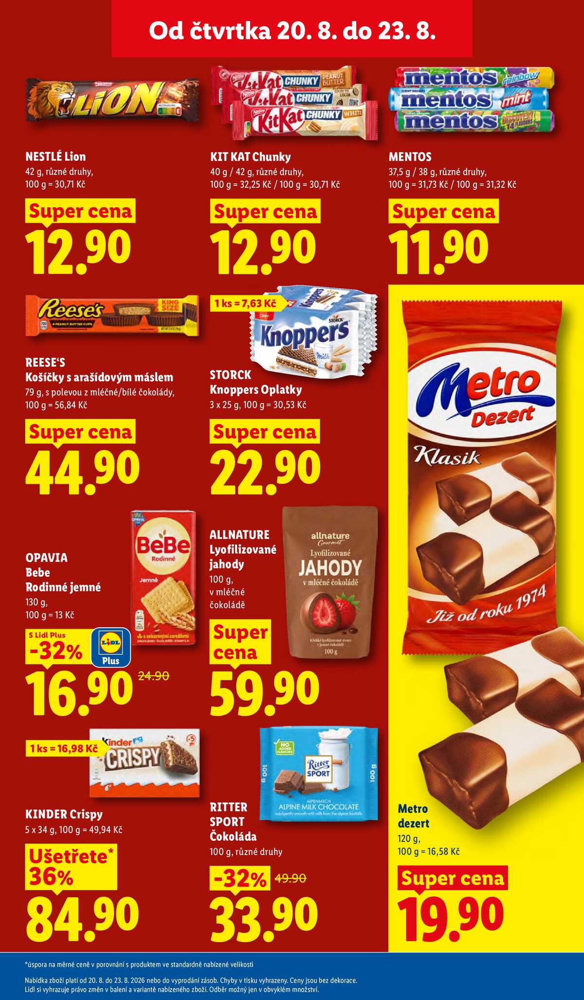 Lidl Čtvrtek od 20.8. do 23.8.2026 strana 25