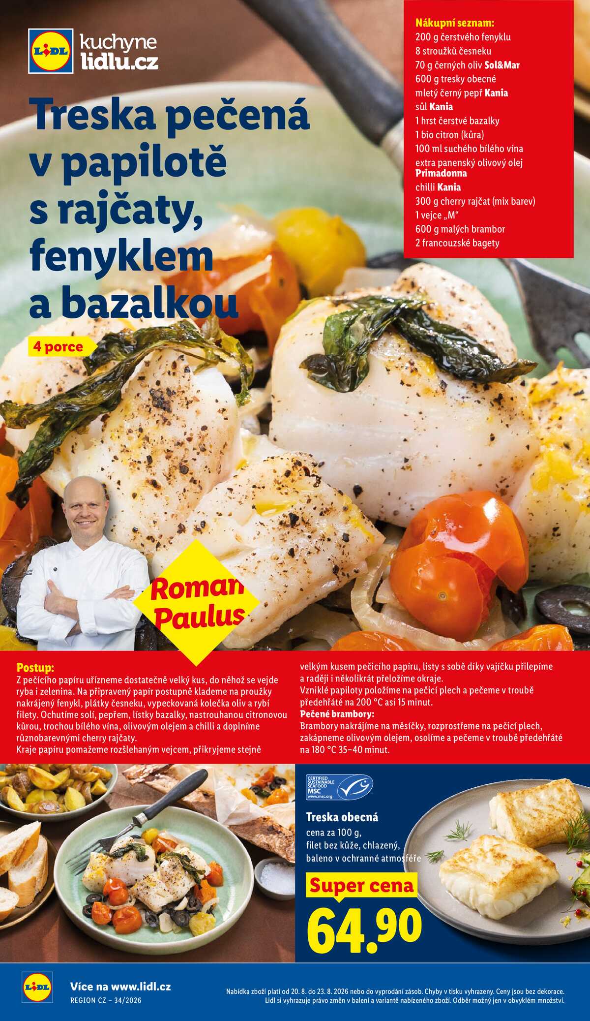 Lidl Čtvrtek od 20.8. do 23.8.2026 strana 41