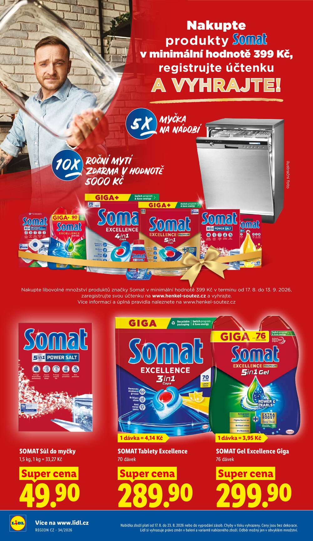 Lidl Čtvrtek od 20.8. do 23.8.2026