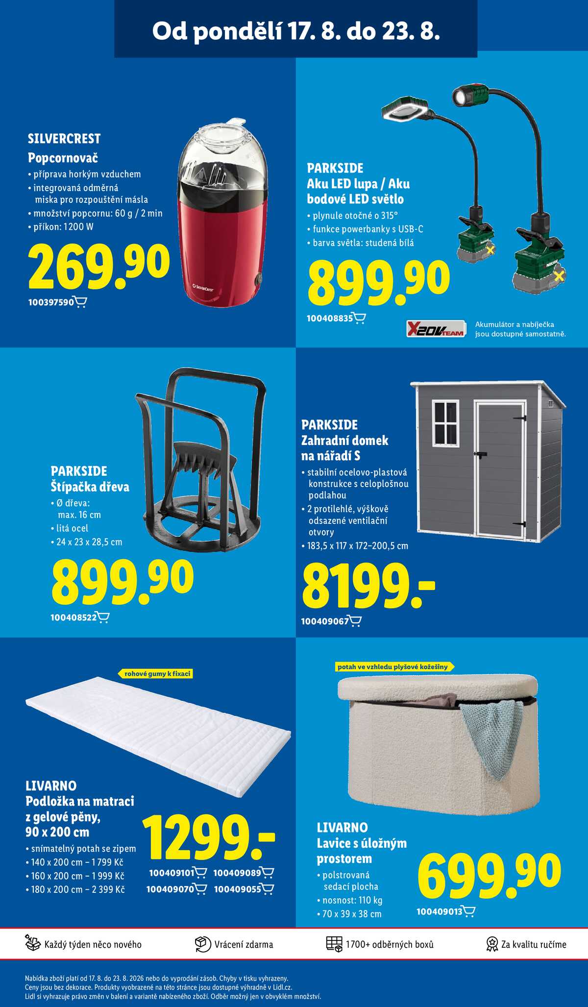 Lidl Spotřební zboží 17.8. - 23.8. strana 29