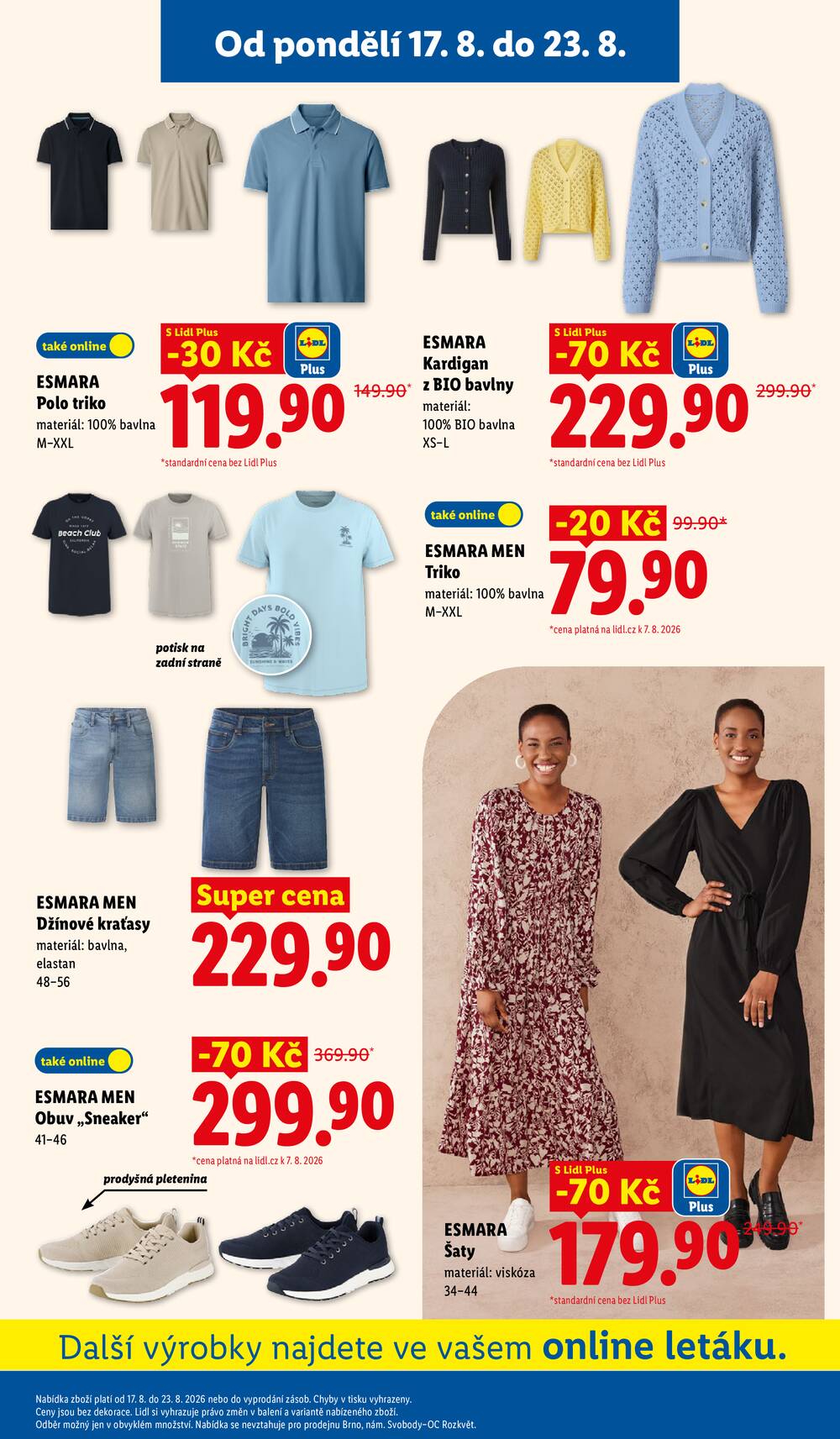 Leták Lidl - Lidl Spotřební zboží 17.8. - 23.8. - strana 5 Leták Lidl - Lidl Spotřební zboží 17.8. - 23.8. - strana 5