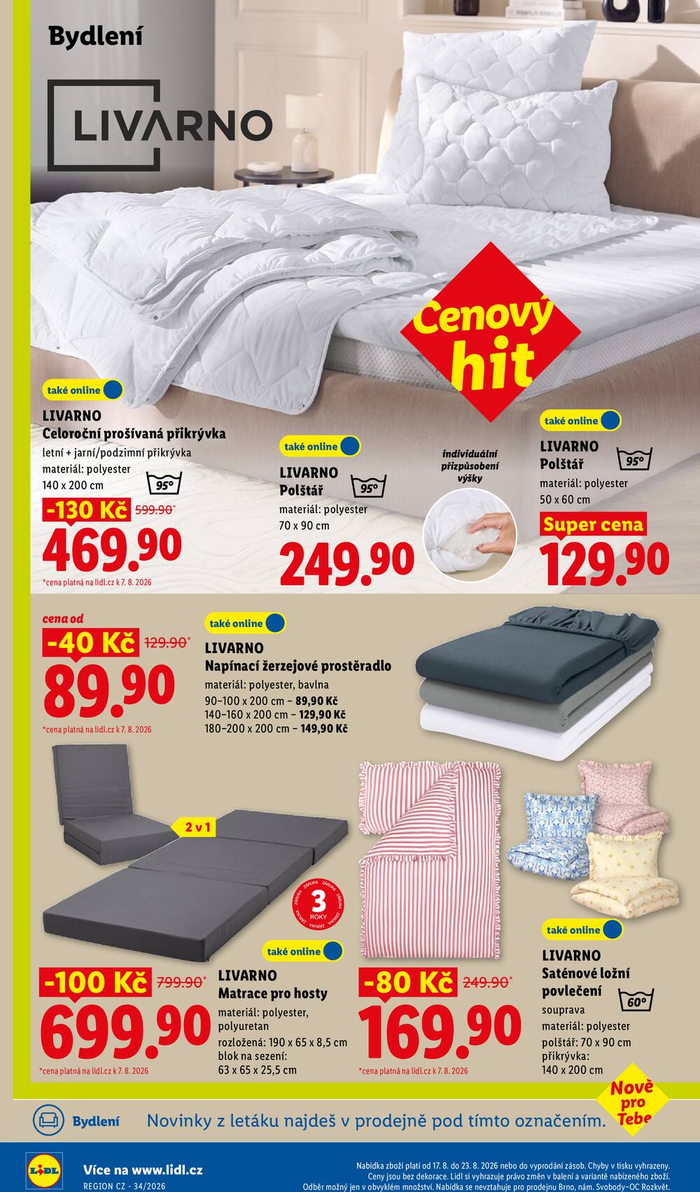 Leták Lidl - Lidl Spotřební zboží 17.8. - 23.8. - strana 10 Leták Lidl - Lidl Spotřební zboží 17.8. - 23.8. - strana 10