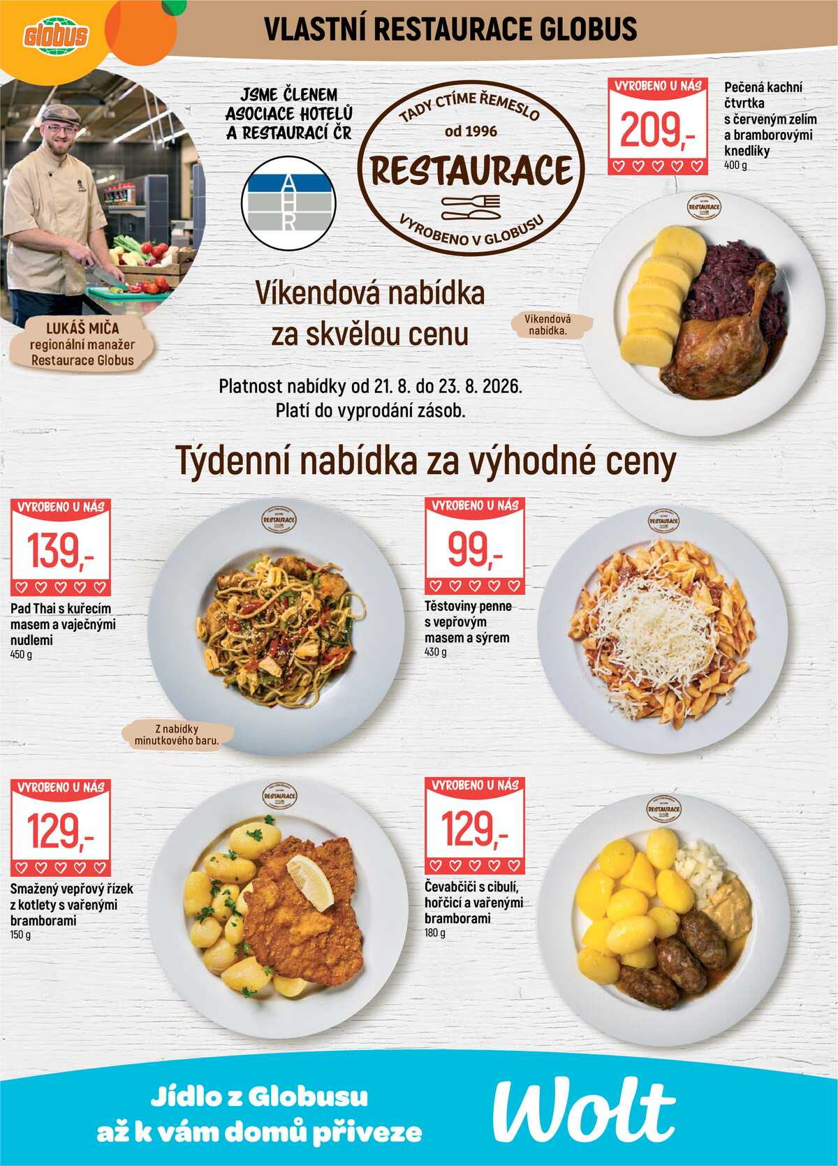 Akční leták Globus 19.8. - 25.8.2026 - Globus Praha - Čakovice strana 7