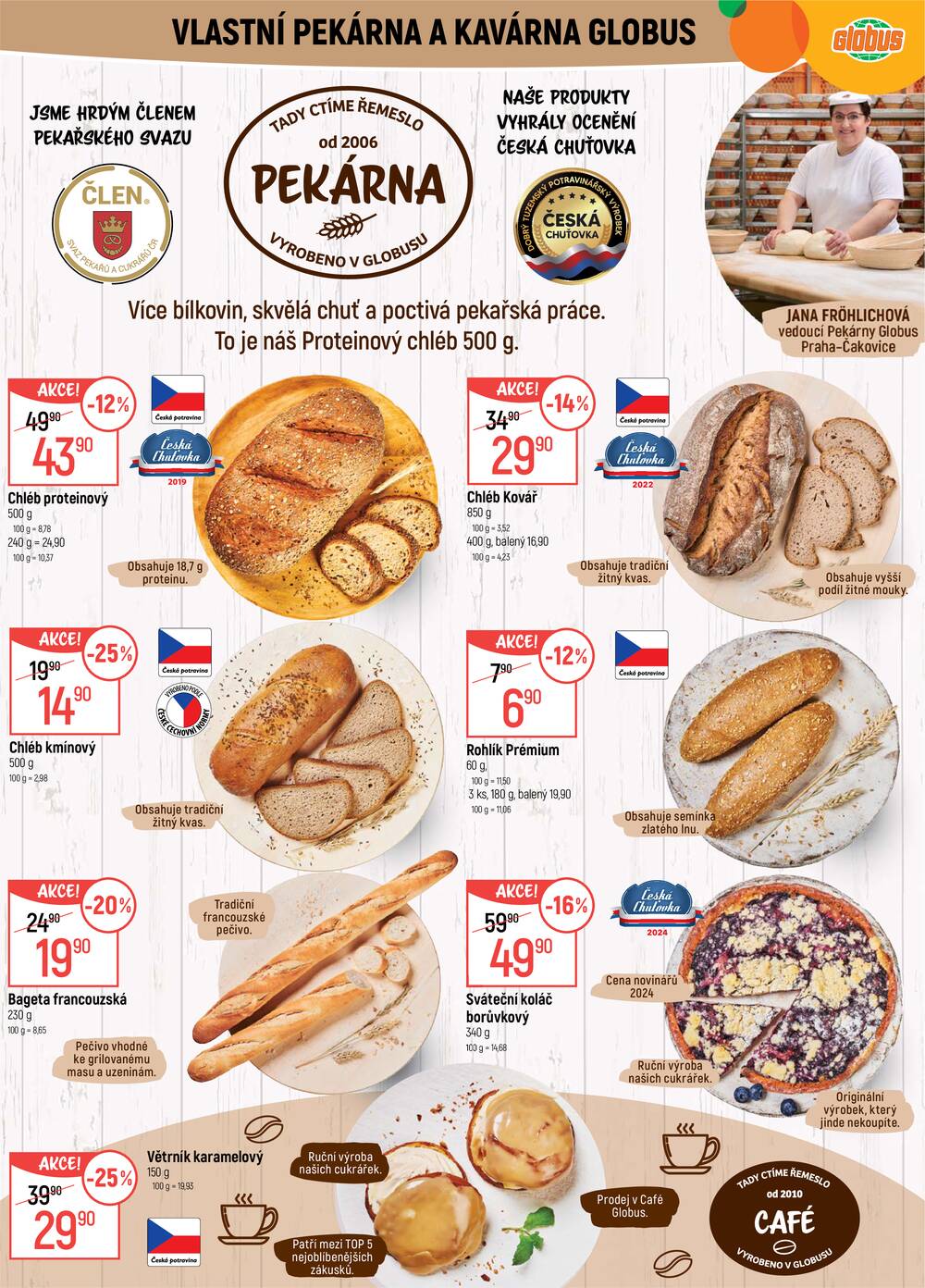 Akční leták Globus 19.8. - 25.8.2026 - Globus Praha - Čakovice