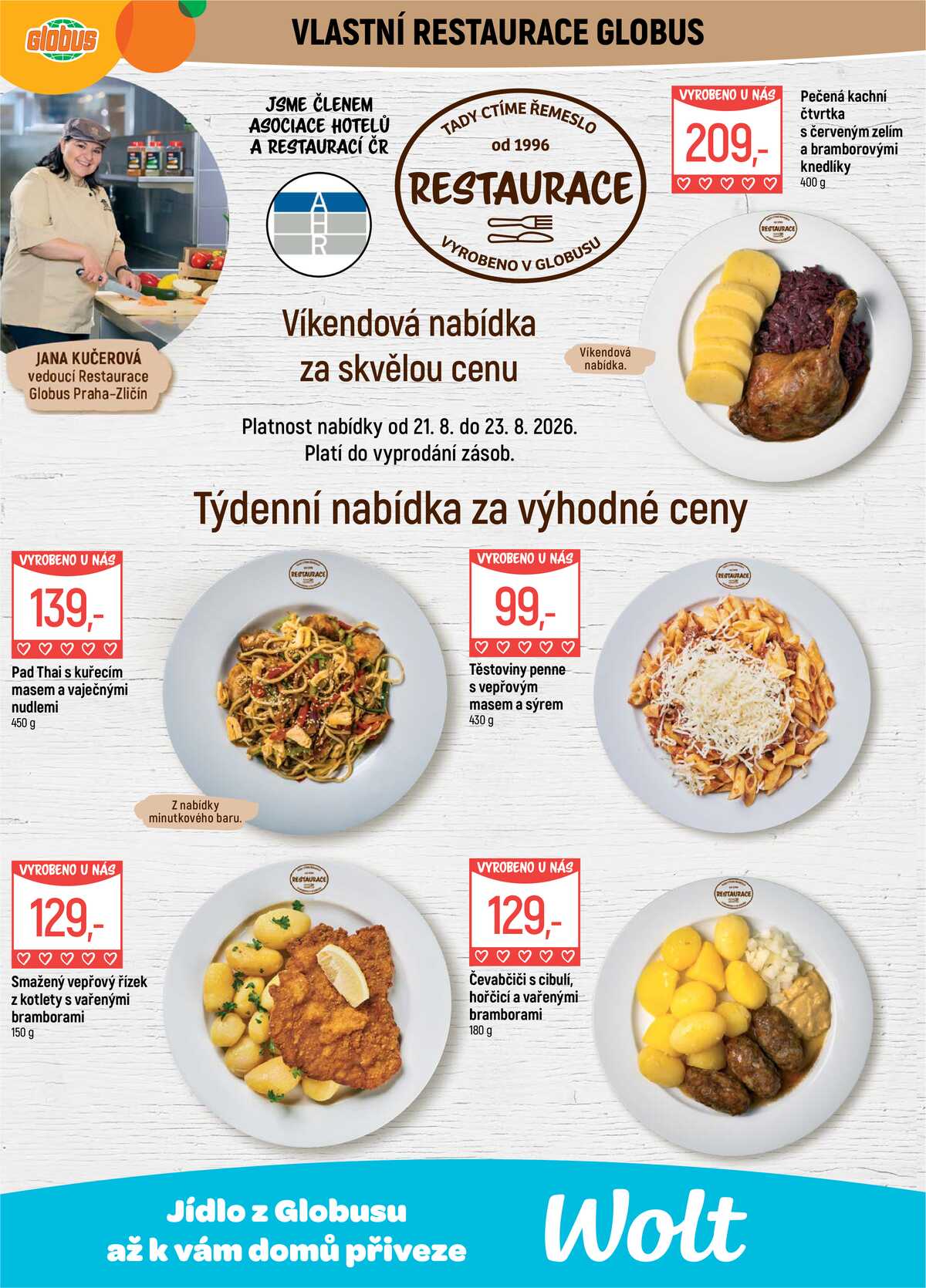 Akční leták Globus 19.8. - 25.8.2026 - Globus Praha - Zličín strana 7