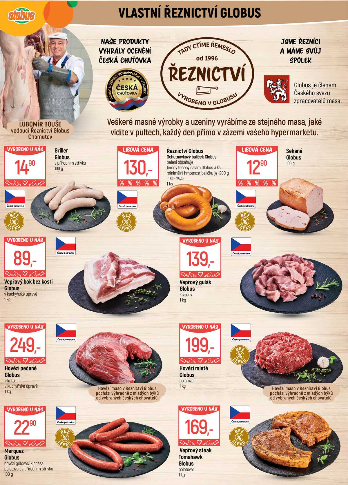Akční leták Globus 19.8. - 25.8.2026 - Globus Chomutov strana 5