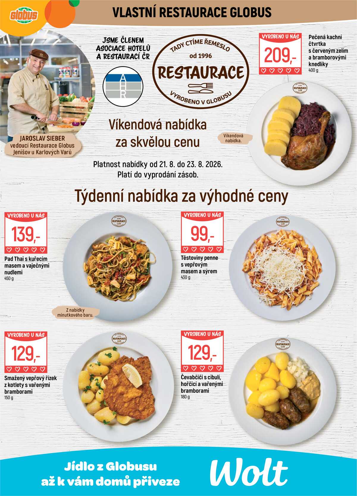 Akční leták Globus 19.8. - 25.8.2026 - Globus Jenišov u Karlových Varů strana 7