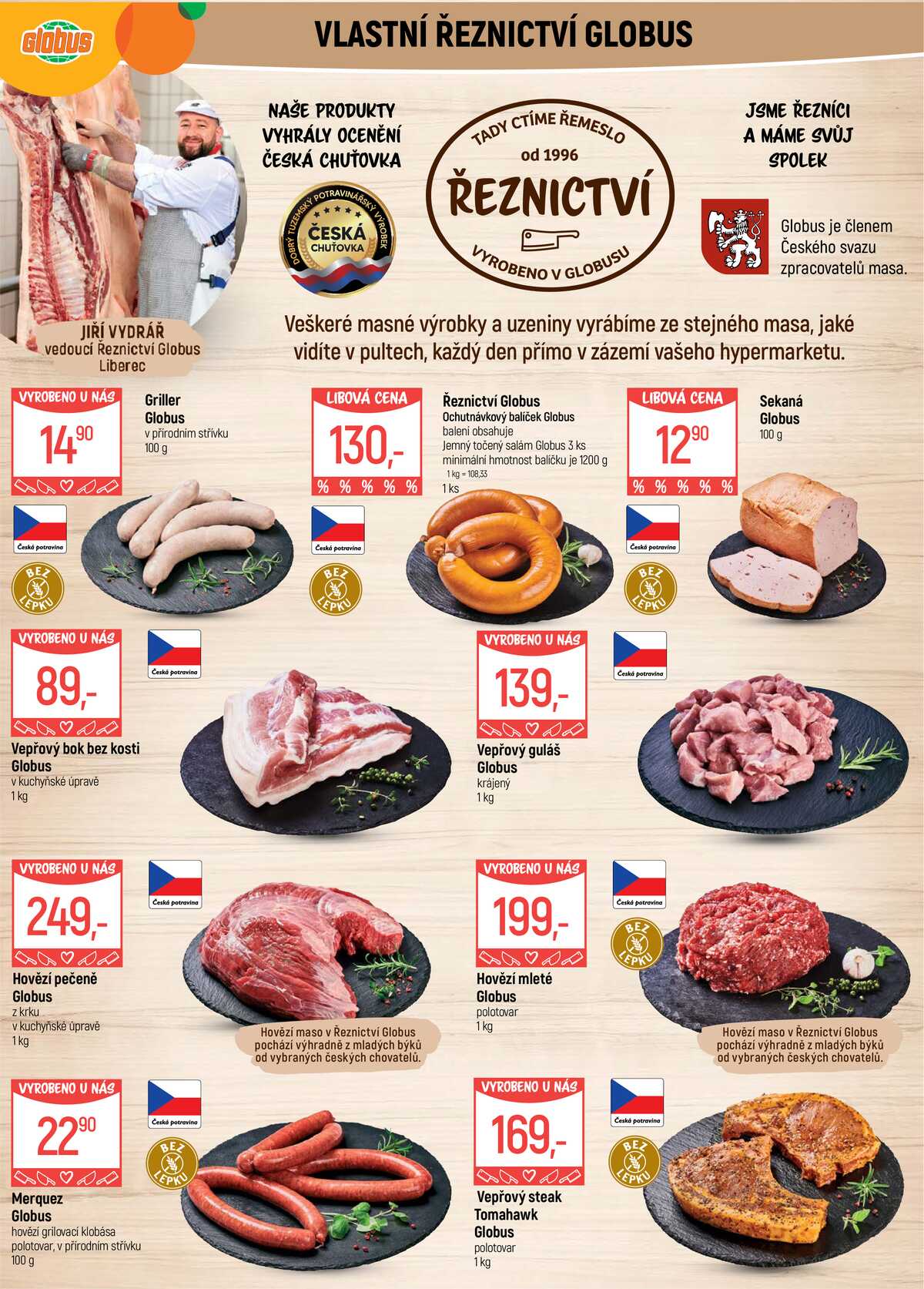 Akční leták Globus 19.8. - 25.8.2026 - Globus Liberec strana 5