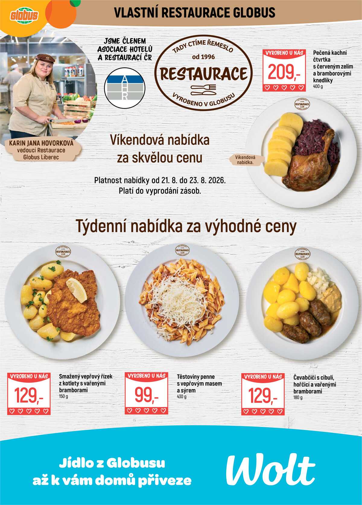 Akční leták Globus 19.8. - 25.8.2026 - Globus Liberec strana 7